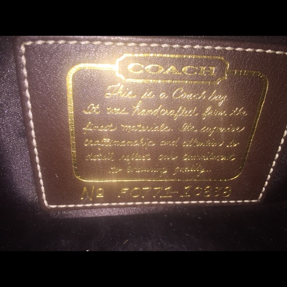 Coach tote or diaper bag - Picture 4 of 7